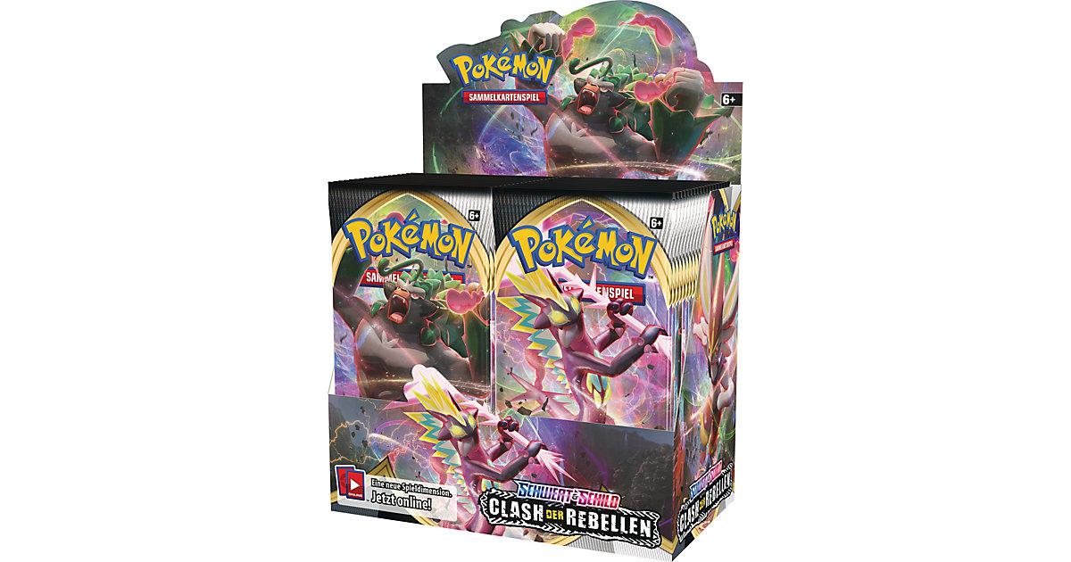 Preview: Pokémon TCG - Schwert & Schild - Booster Clash der Rebellen (Sammelkartenspiel, deutsch)