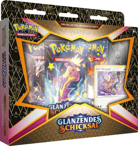 Preview: Pokemon TCG - Schwert und Schild - Pin Kollektion Box - Scoppel (german)