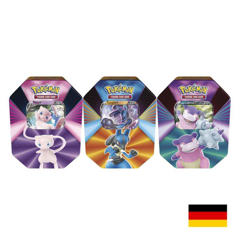 Preview: Pokemon TCG - Schwert und Schild Tin Box Lucario-V (german)