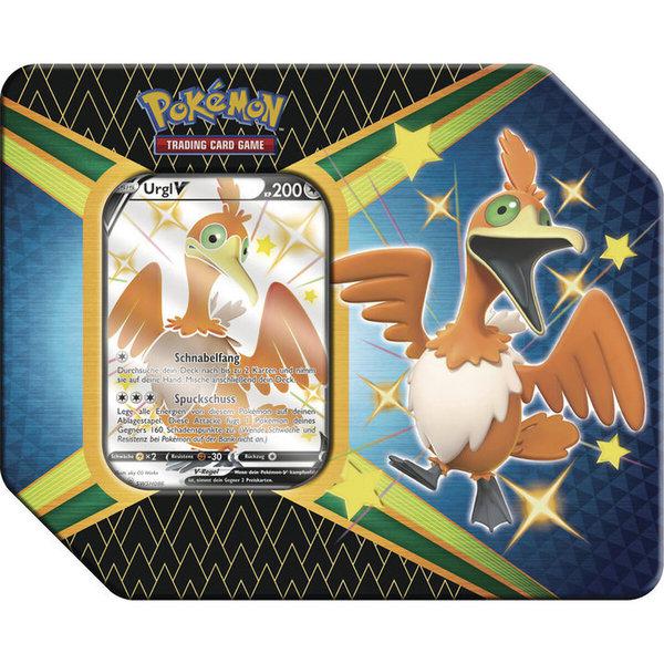 Preview: Pokemon TCG - Schwert und Schild Tin Box - Shiny Urgl-V (german)