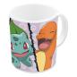 Preview: Pokemon Tasse Glumanda, Bisasam, Schiggy, Pikachu 320 ml - Konix