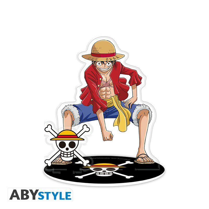 Preview: "Ruffy" - Geschenk-Set - One Piece - 320 ml Tasse + Acrylaufsteller + Postkarten - AbyStyle