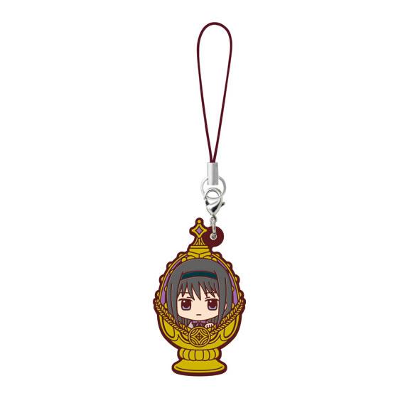 Preview: Puella Magi Madoka Magica - Gummi Schlüsselanhänger Set (6 Stück)