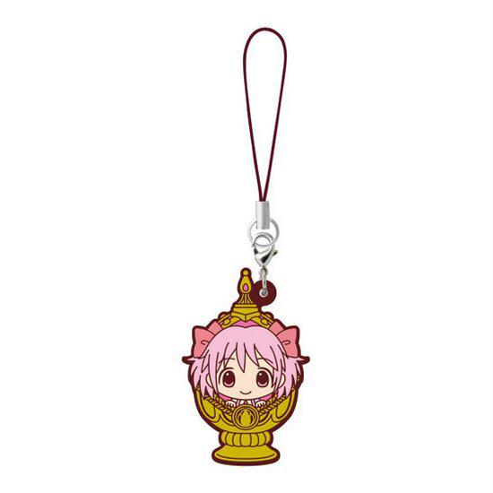 Preview: Puella Magi Madoka Magica - Gummi Schlüsselanhänger Set (6 Stück)