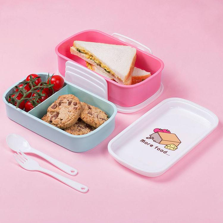 Preview: Pusheen Home – Lunch Box Set (Butterbrotdose, 2er Set)