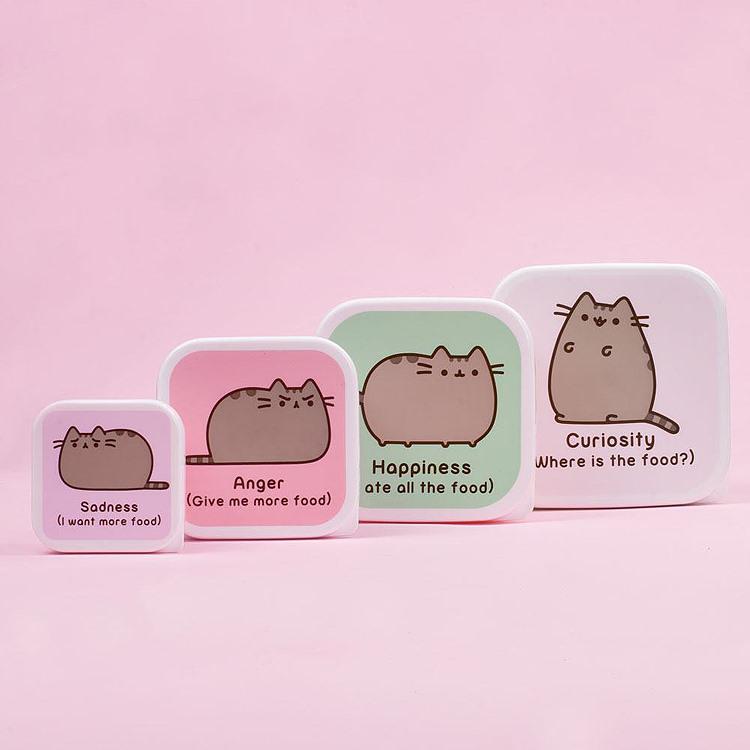 Preview: Pusheen Snackbox 4er-Set