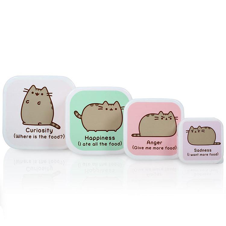 Preview: Pusheen Snackbox 4er-Set