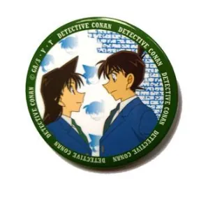 Preview: Ran und Shinichi - Detektiv Conan Ansteck-Pin - Sakami Merchandise