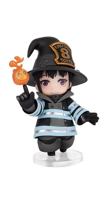 Preview: Maki Oze & Sputter / Pusu Pusu - Fire Force (Q Version Figur) - Hobby Rangers