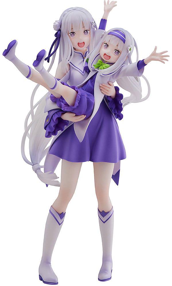 Preview: Emilia & Childhood Emilia - Re:Zero - Statue 1/7 - Sega