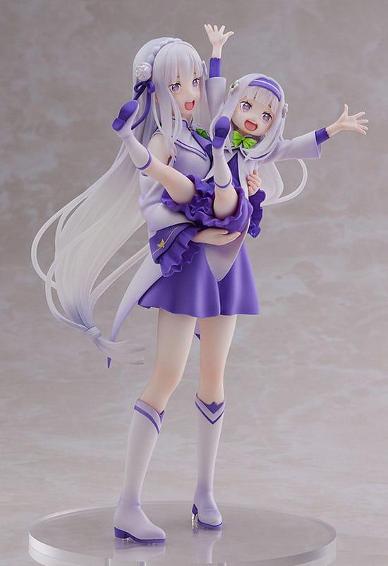 Preview: Emilia & Childhood Emilia - Re:Zero - Statue 1/7 - Sega