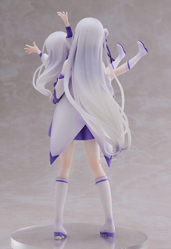 Preview: Emilia & Childhood Emilia - Re:Zero - Statue 1/7 - Sega