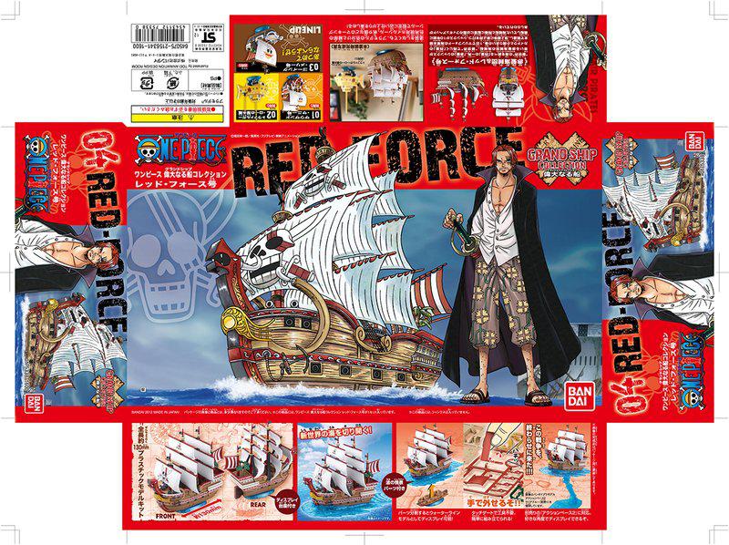 Preview: Red Force - Grand Ship Collection Vol. 04 - One Piece Model Kit - Neuauflage