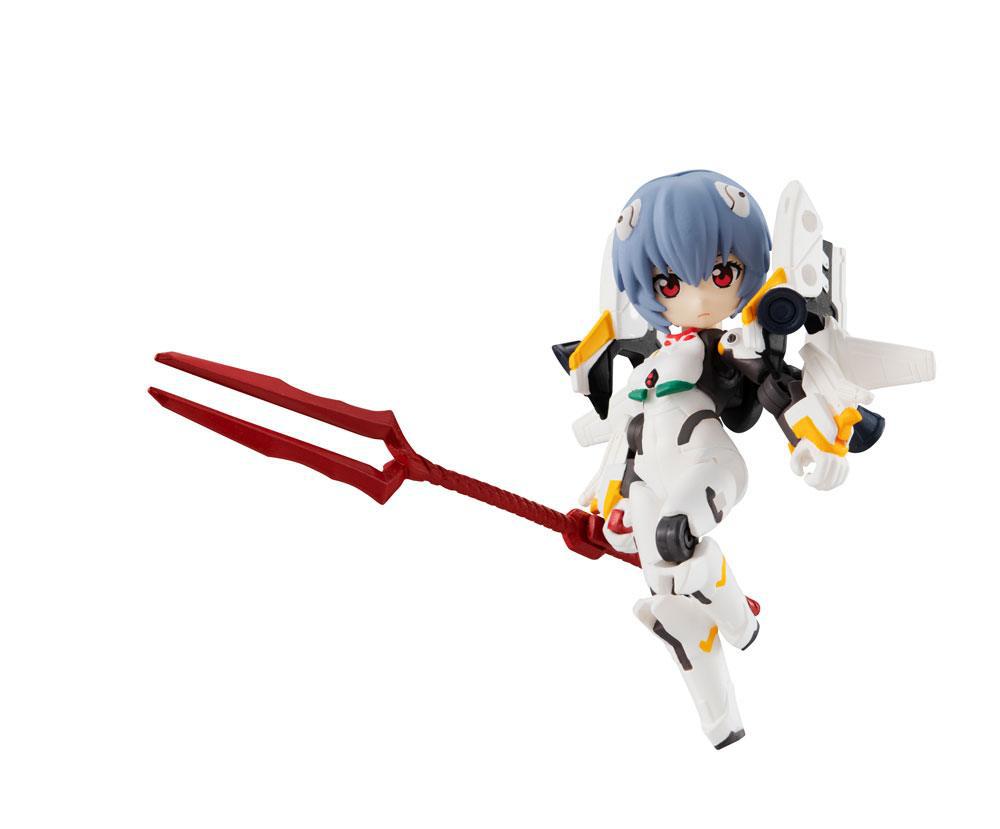 Preview: Rei Ayanami - Neon Genesis Evangelion Desktop Army Actionfigur - Megahouse