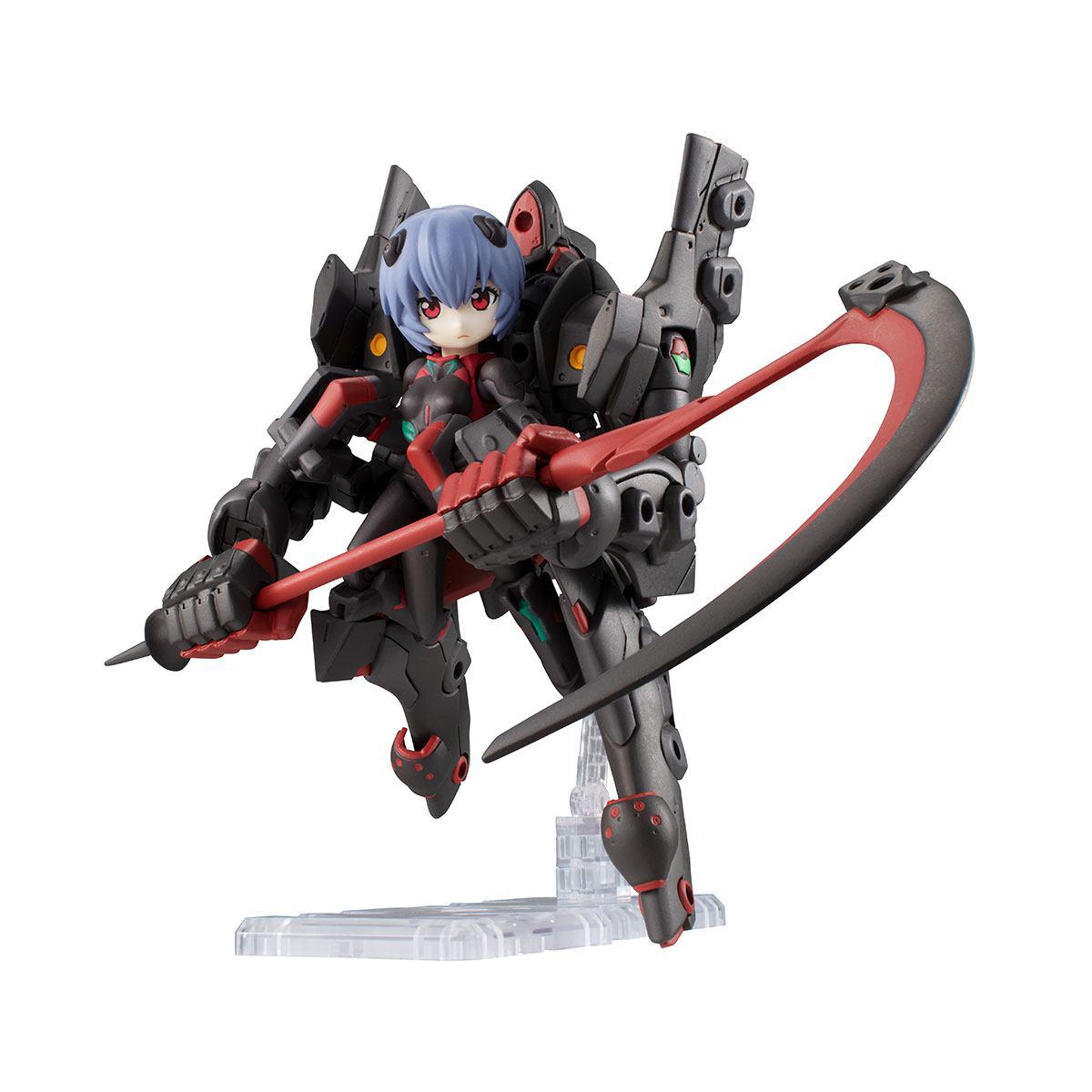 Preview: Rei Ayanami & Adams Unit-01 - Neon Genesis Evangelion - Desktop Army 2et Set - Megahouse