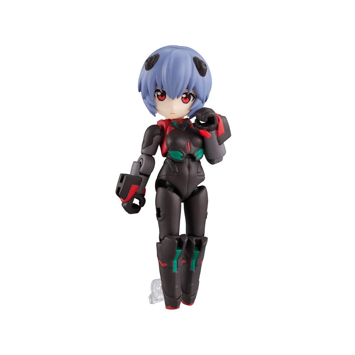 Preview: Rei Ayanami & Adams Unit-01 - Neon Genesis Evangelion - Desktop Army 2et Set - Megahouse