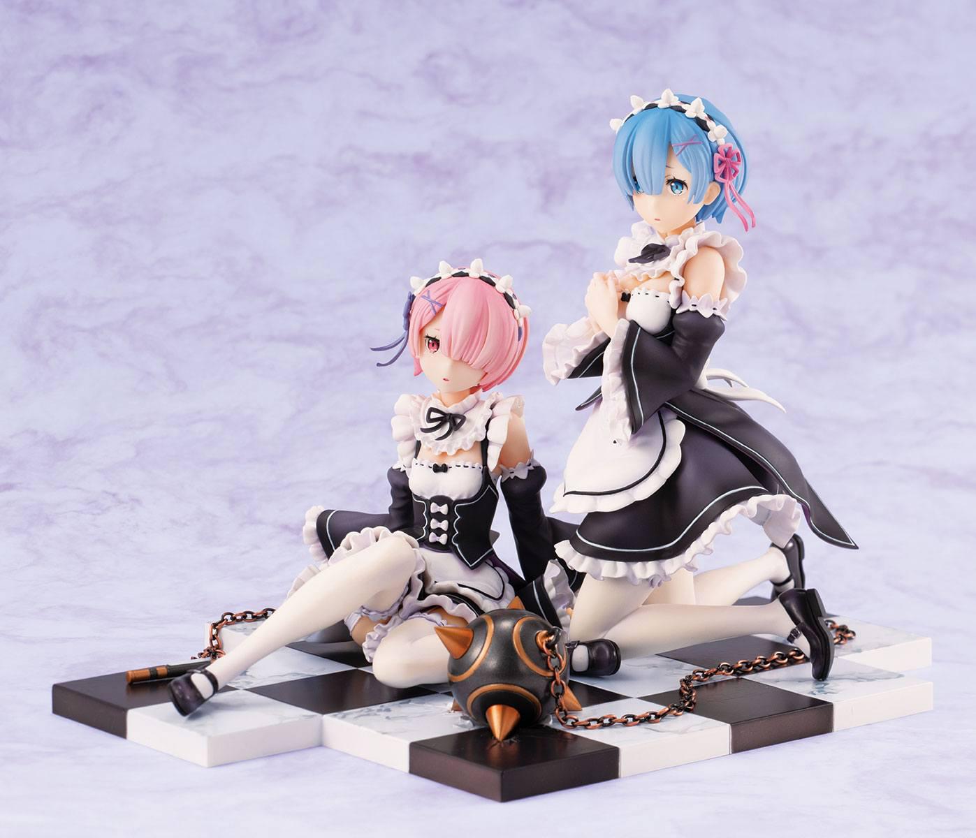 Preview: Rem and Ram - Special Stand Complete Set - Revolve / Emontoys