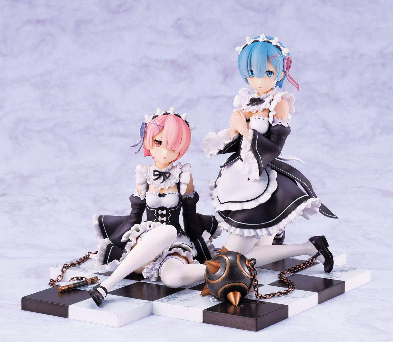 Preview: Rem and Ram - Special Stand Complete Set - Revolve / Emontoys