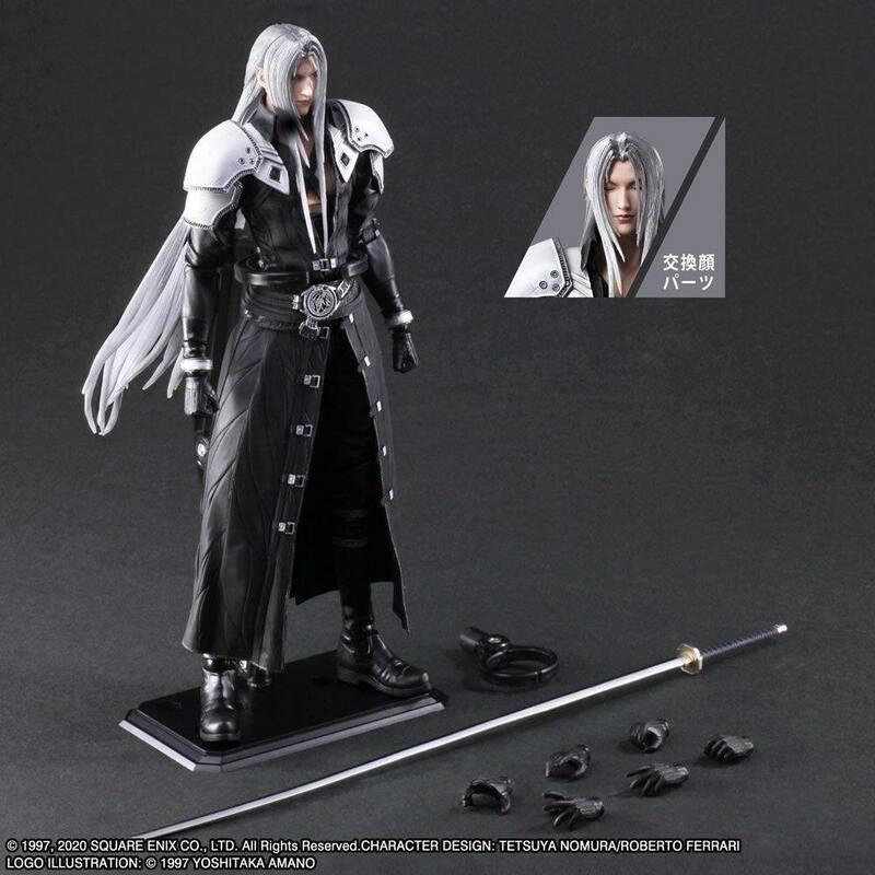 Preview: Sephiroth - Final Fantasy VII Remake - Play Arts Kai