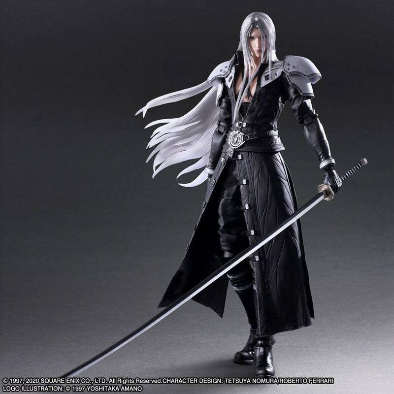 Preview: Sephiroth - Final Fantasy VII Remake - Play Arts Kai