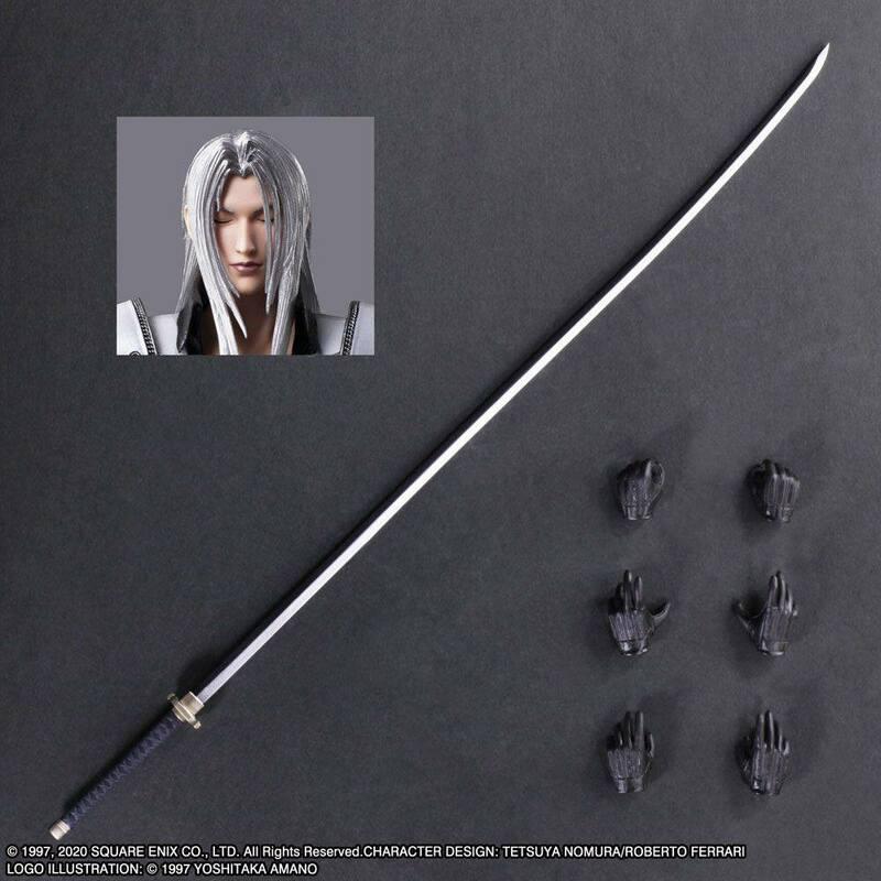 Preview: Sephiroth - Final Fantasy VII Remake - Play Arts Kai