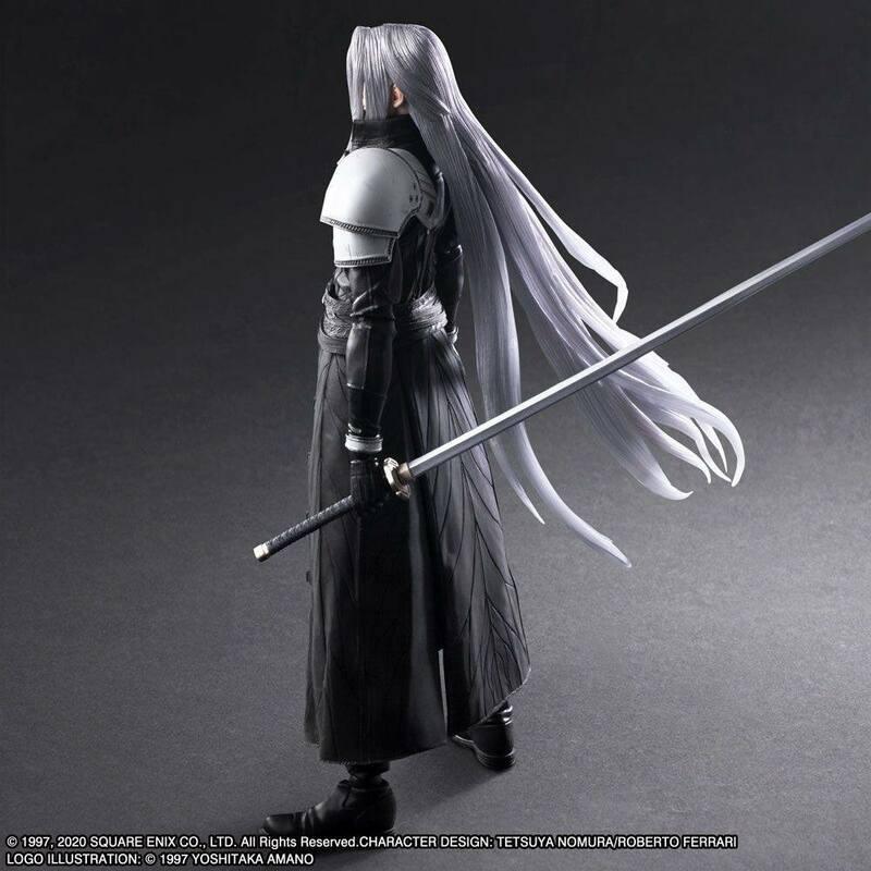 Preview: Sephiroth - Final Fantasy VII Remake - Play Arts Kai