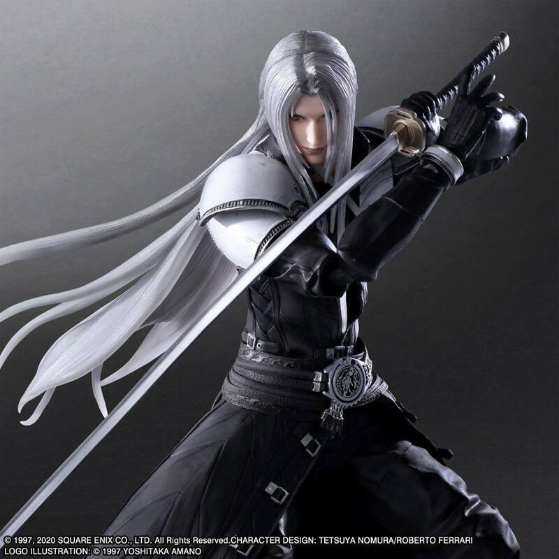 Preview: Sephiroth - Final Fantasy VII Remake - Play Arts Kai