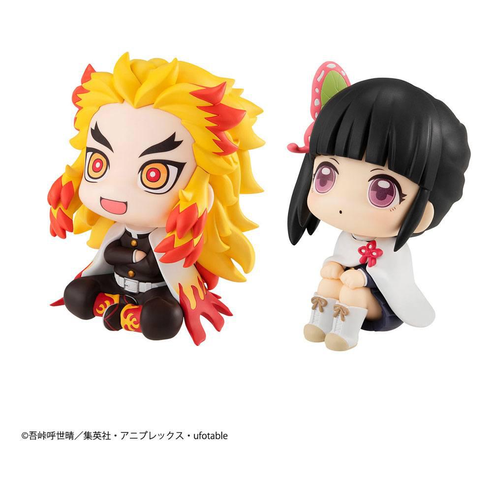 Preview: Rengoku Kyojuro und Tsuyuri Kanao Set - Demon Slayer Look Up - Megahouse