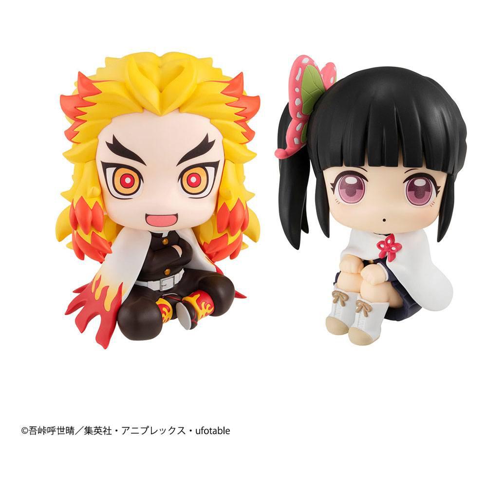 Preview: Rengoku Kyojuro und Tsuyuri Kanao Set - Demon Slayer Look Up - Megahouse