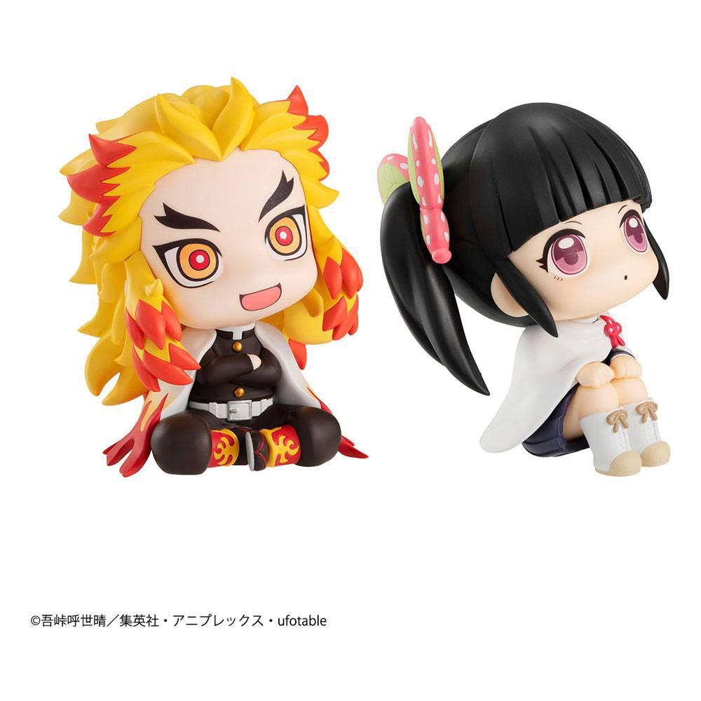 Preview: Rengoku Kyojuro und Tsuyuri Kanao Set - Demon Slayer Look Up - Megahouse