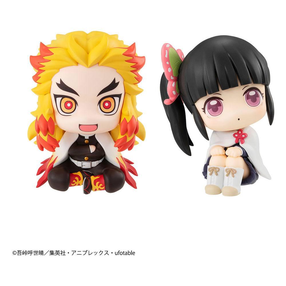 Preview: Rengoku Kyojuro und Tsuyuri Kanao Set - Demon Slayer Look Up - Megahouse