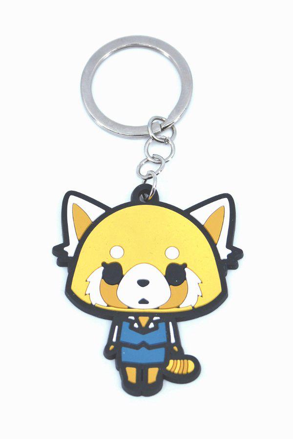 Preview: Retsuko - Aggretsuko - Gummischlüsselanhänger