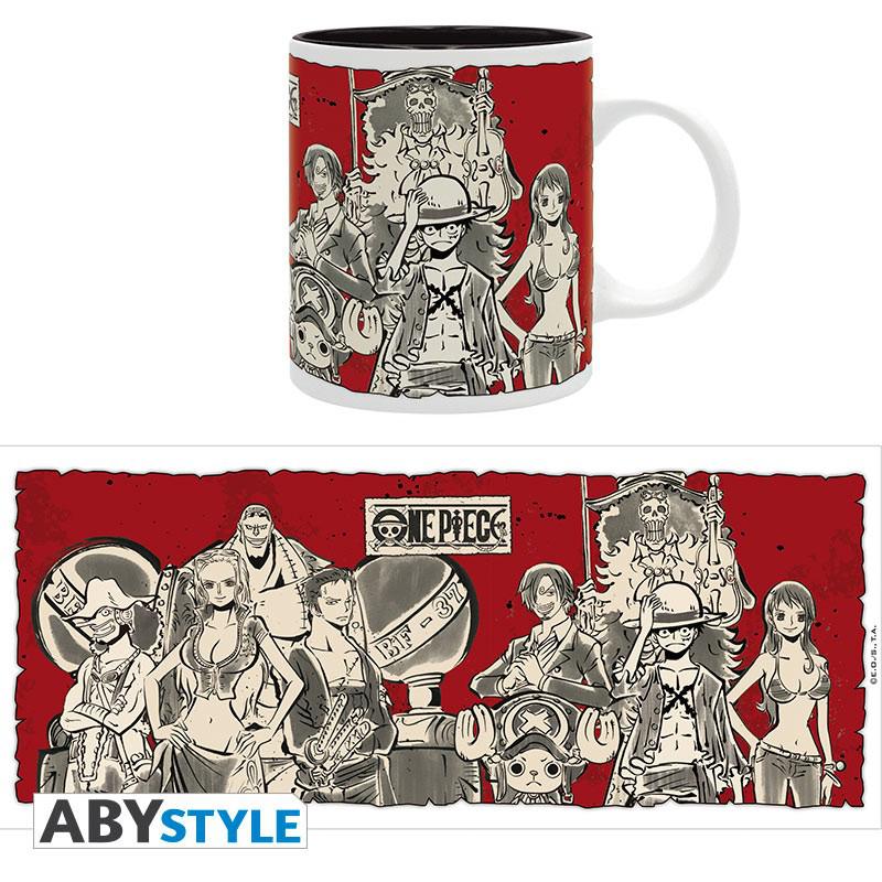 Preview: Ruffy's Crew im Japan Style - 320 ml Tasse - One Piece - AbyStyle