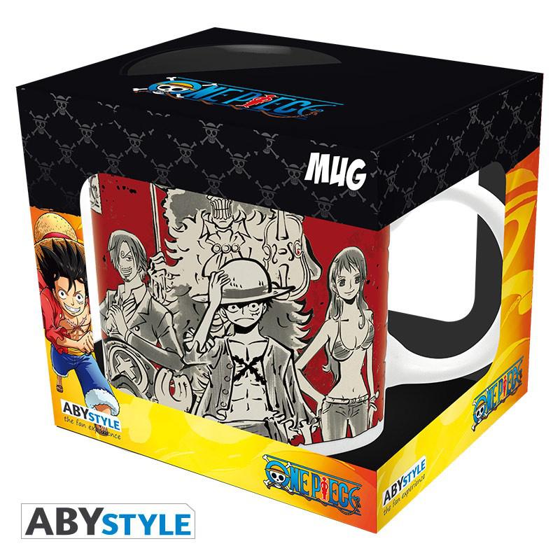 Preview: Ruffy's Crew im Japan Style - 320 ml Tasse - One Piece - AbyStyle