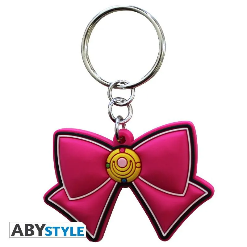 Preview: SAILOR MOON - PVC Schlüsselanhänger -Schleife- von Abystyle