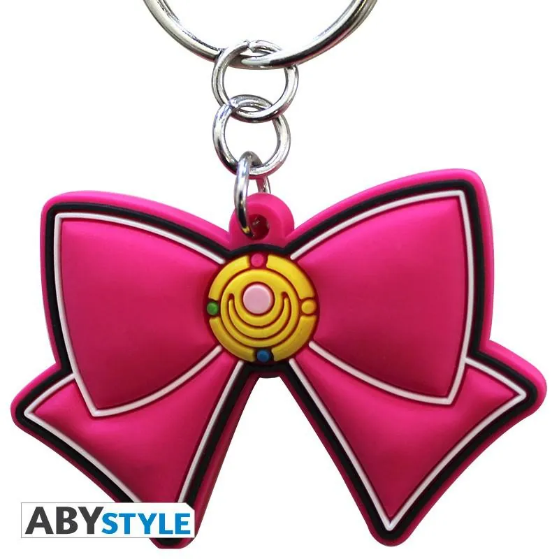 Preview: SAILOR MOON - PVC Schlüsselanhänger -Schleife- von Abystyle