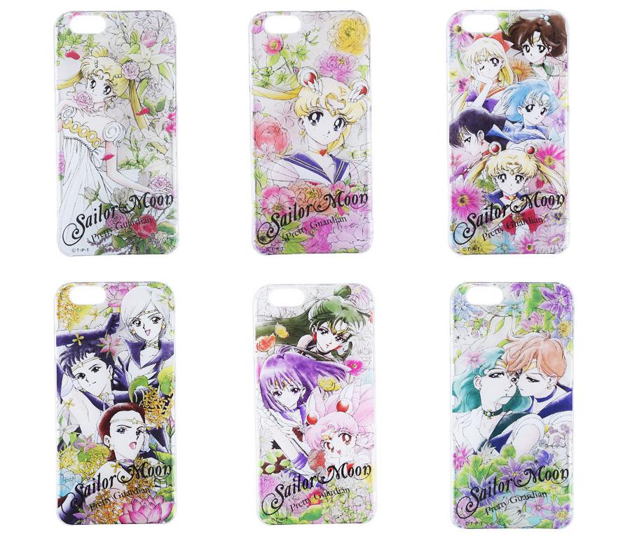 Preview: Sailor Chibi Moon, Sailor Saturn und Sailor Pluto - Handyschale für iPhone 6/6S