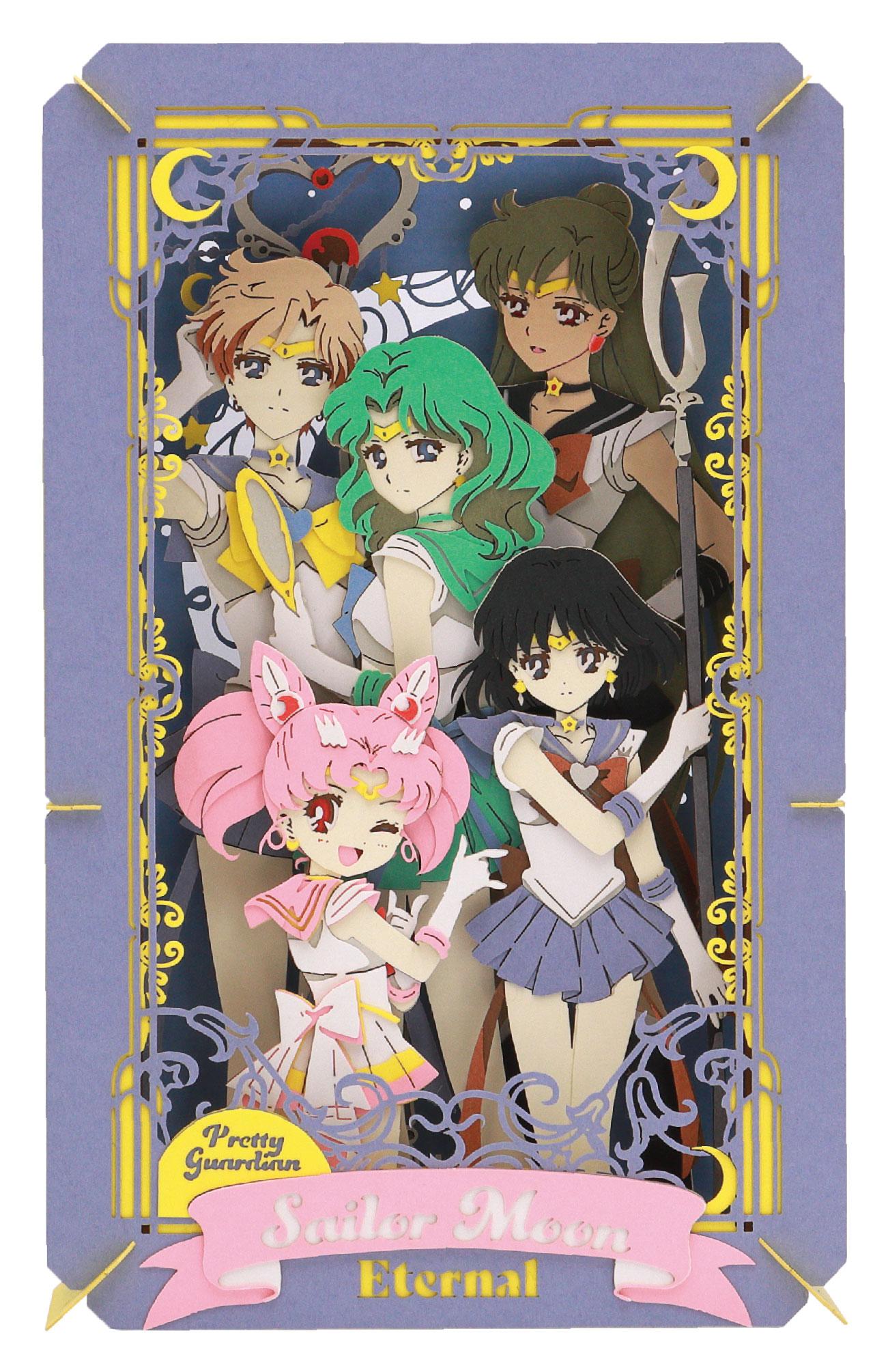 Preview: Sailor Chibimoon - Uranus - Neptune - Pluto - Saturn - Pretty Guardian Sailor Moon Eternal - Papiertheater