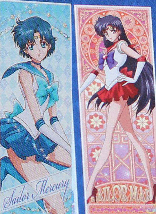 Preview: Sailor Moon Crystal Poster - Set 5 - Merkur und Mars