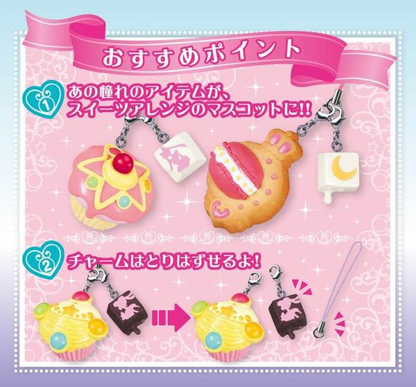 Preview: Sailor Moon Crystal Sweets Mascot Charms - Komplettset