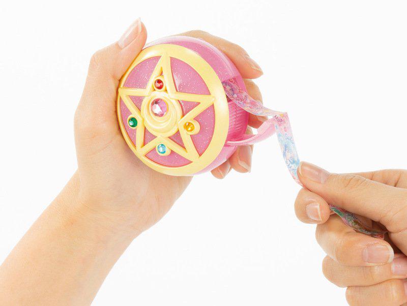 Preview: Sailor Moon - Klebeband-Abroller / Washi-Abroller - Verwandlungsbrosche Staffel R