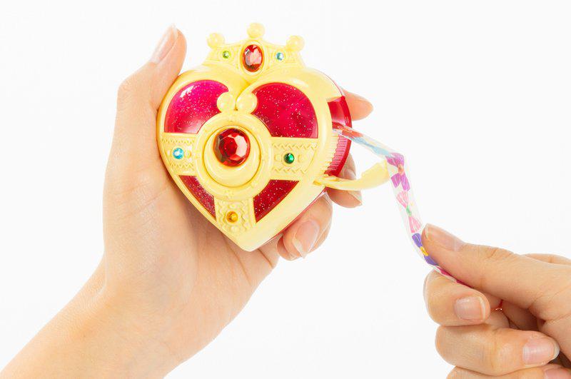 Preview: Sailor Moon - Klebeband-Abroller / Washi-Abroller - Verwandlungsbrosche Staffel S