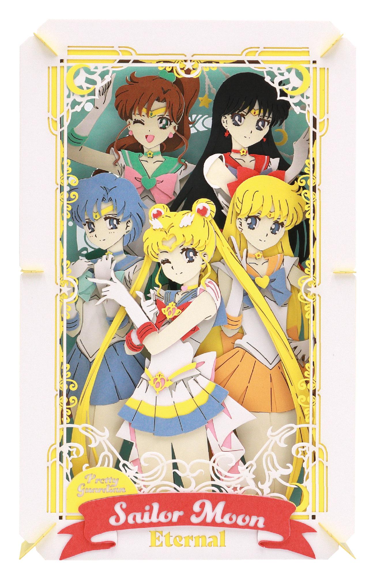 Preview: Sailor Moon - Merkur - Mars - Jupiter - Venus - Pretty Guardian Sailor Moon Eternal - Papiertheater