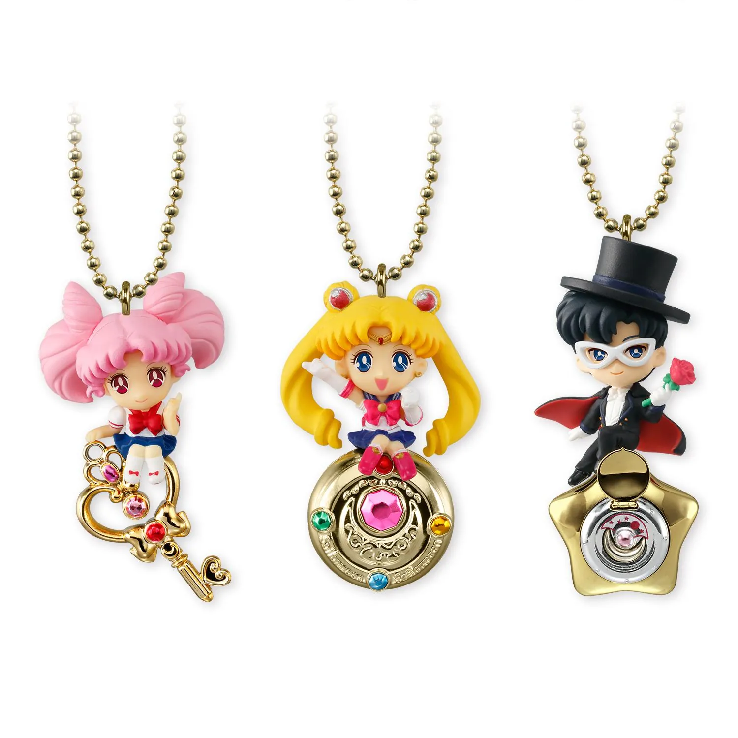 Preview: Sailor Moon, Sailor Chibi Moon und Tuxedo Mask - Twinkle Dolly Special Set