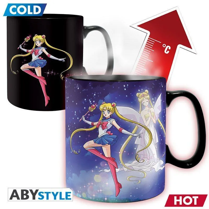 Preview: Sailor Moon Tasse - Hot & Cold Tasse - Chibi-Usa - Neo Queen Serenity