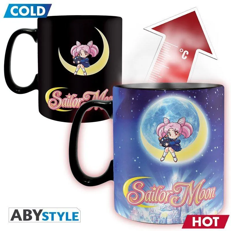 Preview: Sailor Moon Tasse - Hot & Cold Tasse - Chibi-Usa - Neo Queen Serenity