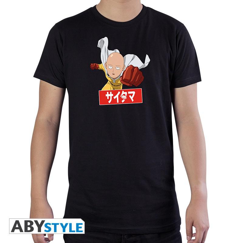 Preview: Saitama T-Shirt - Männer Schnitt - Größe S - AbyStyle