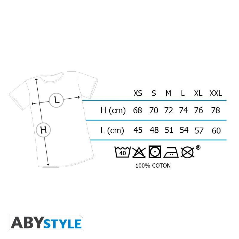 Preview: Saitama T-Shirt - Männer Schnitt - Größe S - AbyStyle