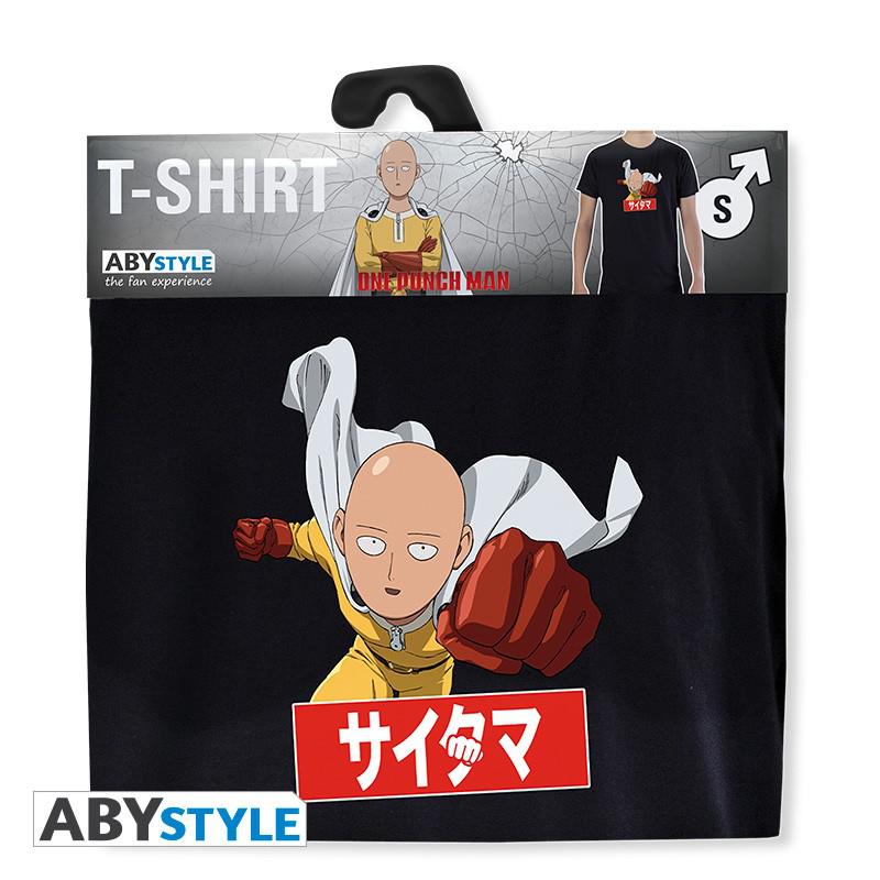 Preview: Saitama T-Shirt - Männer Schnitt - Größe S - AbyStyle