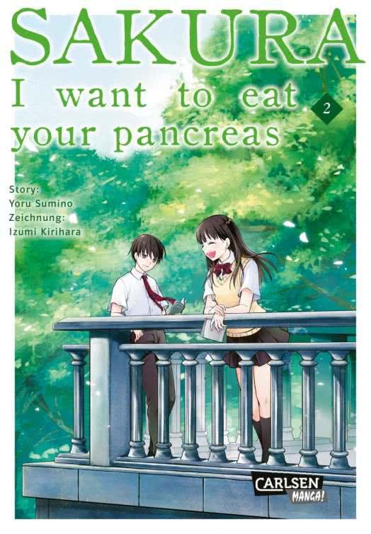 Preview: Sakura I want to eat your pancreas - Carlsen - Band 02